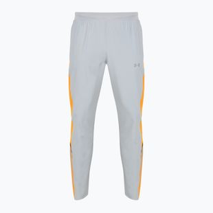 Spodnie do biegania męskie Under Armour Velociti Storm mod gray/squad orange/reflective