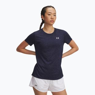 Koszulka treningowa damska Under Armour Tech Twist midnight navy/white