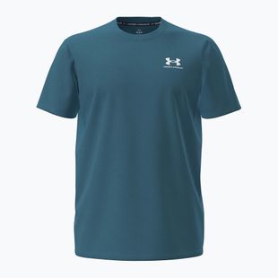 Koszulka męska Under Armour Logo Emb Heavyweight boundless blue/white