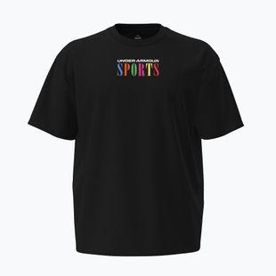 Koszulka treningowa męska Under Armour Heavyweight Sports ultimate black/white