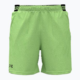 Spodenki treningowe męskie Under Armour Ua Vanish Woven 6in lumos lime/ultimate black
