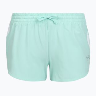 Spodenki do biegania damskie Under Armour Velociti Pro 4" 2N1 refresh mint/castlerock