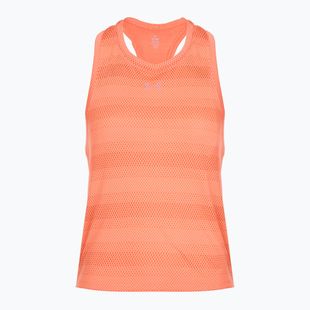 Koszulka do biegania damska Under Armour Velociti Singlet electric tangerine/black/green mode