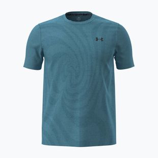 Koszulka treningowa męska Under Armour Vanish Seamless Novelty blue haze/black