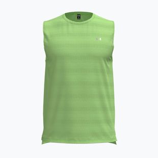 Koszulka do biegania męska Under Armour Velociti Tank lumos lime/white