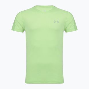 Koszulka do biegania męska Under Armour Velociti Reflect lumos lime/white