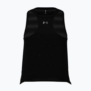 Koszulka do biegania damska Under Armour Velociti Singlet black/black/metallic silver
