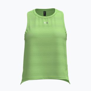 Koszulka do biegania damska Under Armour Velociti Singlet lumos lime/white