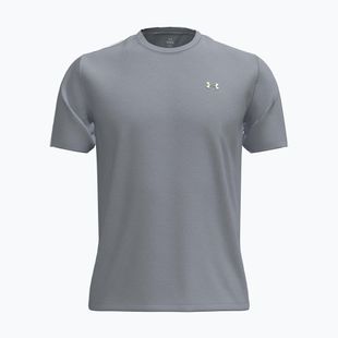 Koszulka treningowa męska Under Armour Tech Taping mod gray/black/lumos lime