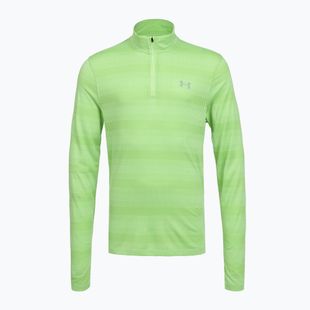 Bluza do biegania męska Under Armour Velociti 1/4 Zip lumos lime/white