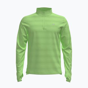 Bluza do biegania męska Under Armour Velociti 1/4 Zip lumos lime/white