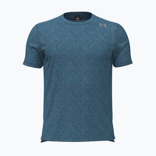 Koszulka do biegania męska Under Armour Velociti Pro Print wham blue/boundless blue/black