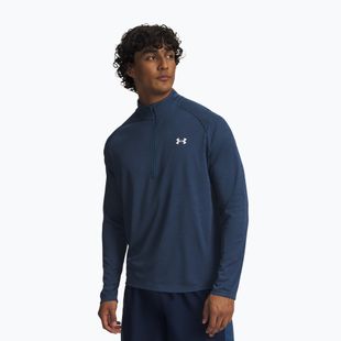 Longsleeve męski Under Armour Tech Textured 1/2 Zip wham blue/white