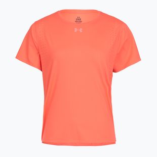 Koszulka do biegania damska Under Armour Velociti Pro electric tangerine/black/green mode