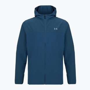 Kurtka do biegania męska Under Armour Velociti Pro Storm wham blue/boundless blue/black