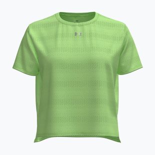 Koszulka do biegania damska Under Armour Velociti lumos lime/white