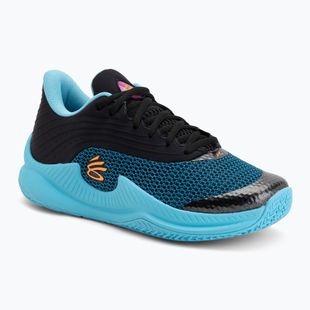 Buty do koszykówki Under Armour Curry Splash 26 black/blue blur/blaze orange