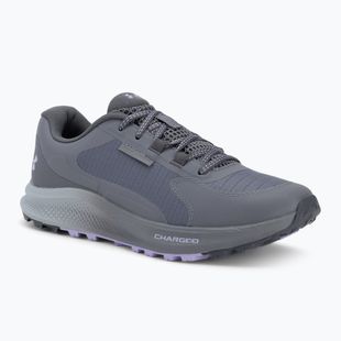 Buty do biegania damskie Under Armour Charged Bandit Trail 3 titan grey/castlerock/purple crest