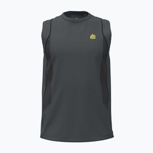 Koszulka koszykarska męska Under Armour Curry Training Tank lumin yellow