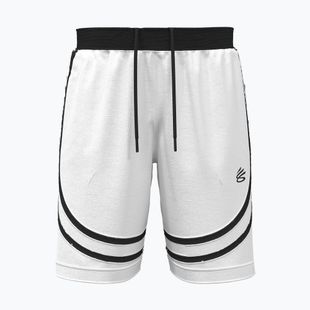 Spodenki koszykarskie męskie Under Armour Curry Signature white/black
