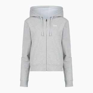 Bluza damska Under Armour Sport Terry FZ mod gray light heather/white