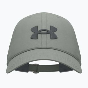 Czapka z daszkiem męska Under Armour Blitzing Adj ether titanium/clay green