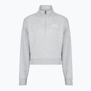 Bluza damska Under Armour Rival Fleece Script HZ mod gray light heather/white