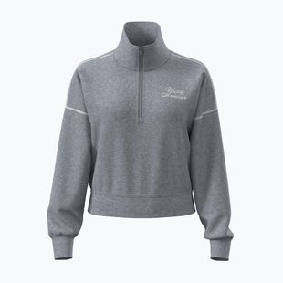 Bluza damska Under Armour Rival Fleece Script HZ mod gray light heather/white