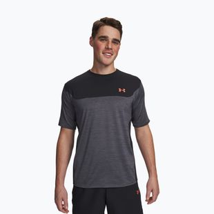 Koszulka treningowa męska Under Armour Tech Utility black/venom red