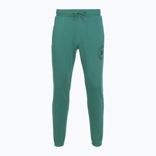 Spodnie męskie Under Armour Rival LW Graphic Jogger rack green/black