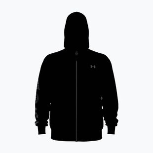 Bluza męska Under Armour Rival LW Graphic FZ black/black