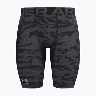 Spodenki treningowe męskie Under Armour HG Printed Long Short black/castlerock/white