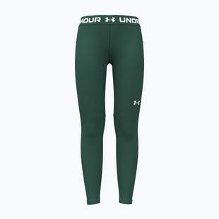 Legginsy dziecięce Under Armour HeatGear Leggings campus ivy/white