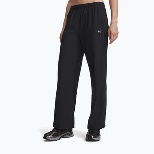 Spodnie treningowe damskie Under Armour Rival Woven Core Pants black/white