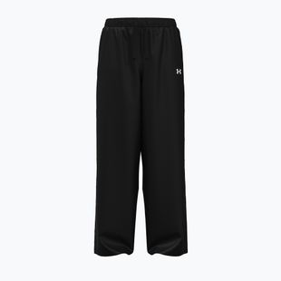 Spodnie dziecięce Under Armour G Icon Woven Open Leg Pant black/black/white
