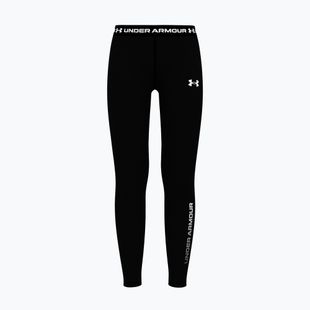 Legginsy dziecięce Under Armour HeatGear Branded Leggings black/white