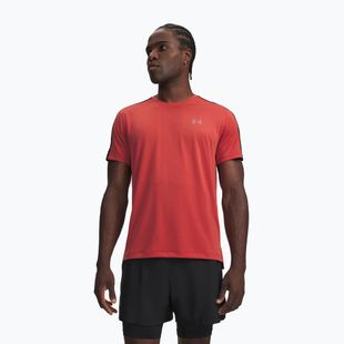 Koszulka do biegania męska Under Armour Velociti Reflect heritage red/black/reflective