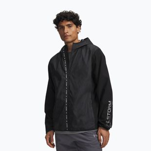Kurtka do biegania męska Under Armour Velociti Storm Jacket ultimate black/reflective