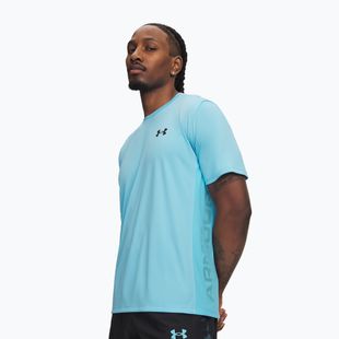 Koszulka treningowa męska Under Armour Tech Utility SS fresco blue/black