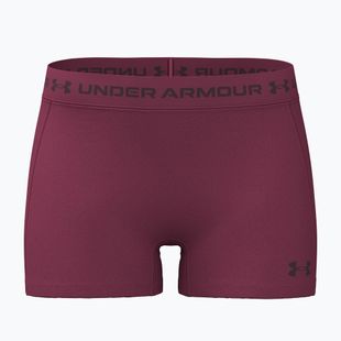 Spodenki treningowe damskie Under Armour HeatGear Shorty claret/ox blood