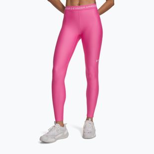 Legginsy treningowe damskie Under Armour HeatGear Leggings pink frenzy/prime pink