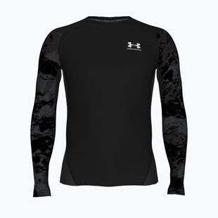 Longsleeve treningowy męski Under Armour HG Armour Comp ultimate black/white