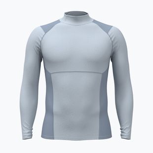 Longsleeve treningowy męski Under Armour Coldgear Elite Comp Mock blue fog/blue wind/reflective