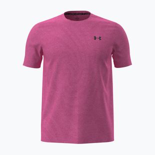 Koszulka treningowa męska Under Armour Vanish Seamless Novelty SS pink frenzy/ultimate black