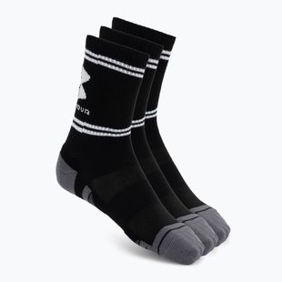 Skarpety Under Armour Perf Tech Nov Crew 3 pack ultimate black/ultimate black/white