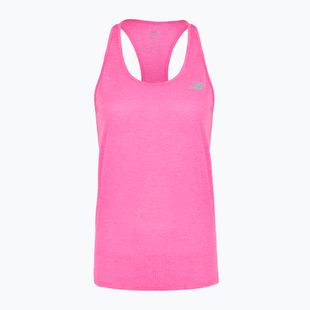 Koszulka damska New Balance Athletics Tank pink heat heather