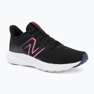 Buty do biegania damskie New Balance Fresh Foam 411's V3 black/real pink/blue oyster
