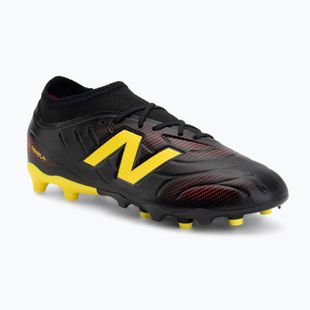 Buty piłkarskie dziecięce New Balance Tekela Team V5 black 100/punch yellow/fire cracker