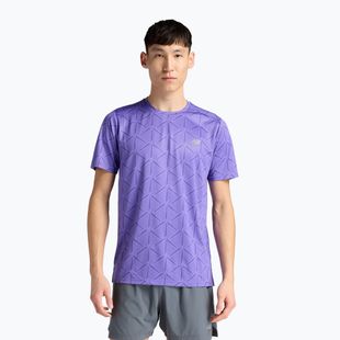 Koszulka męska New Balance Essentials Printed T electric purple