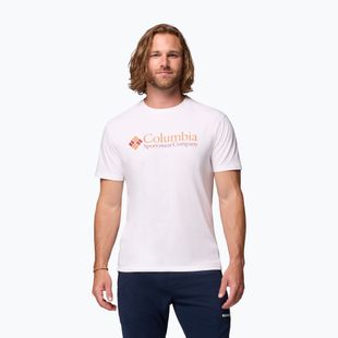 Koszulka męska Columbia CSC Basic logo white/csc retro logo